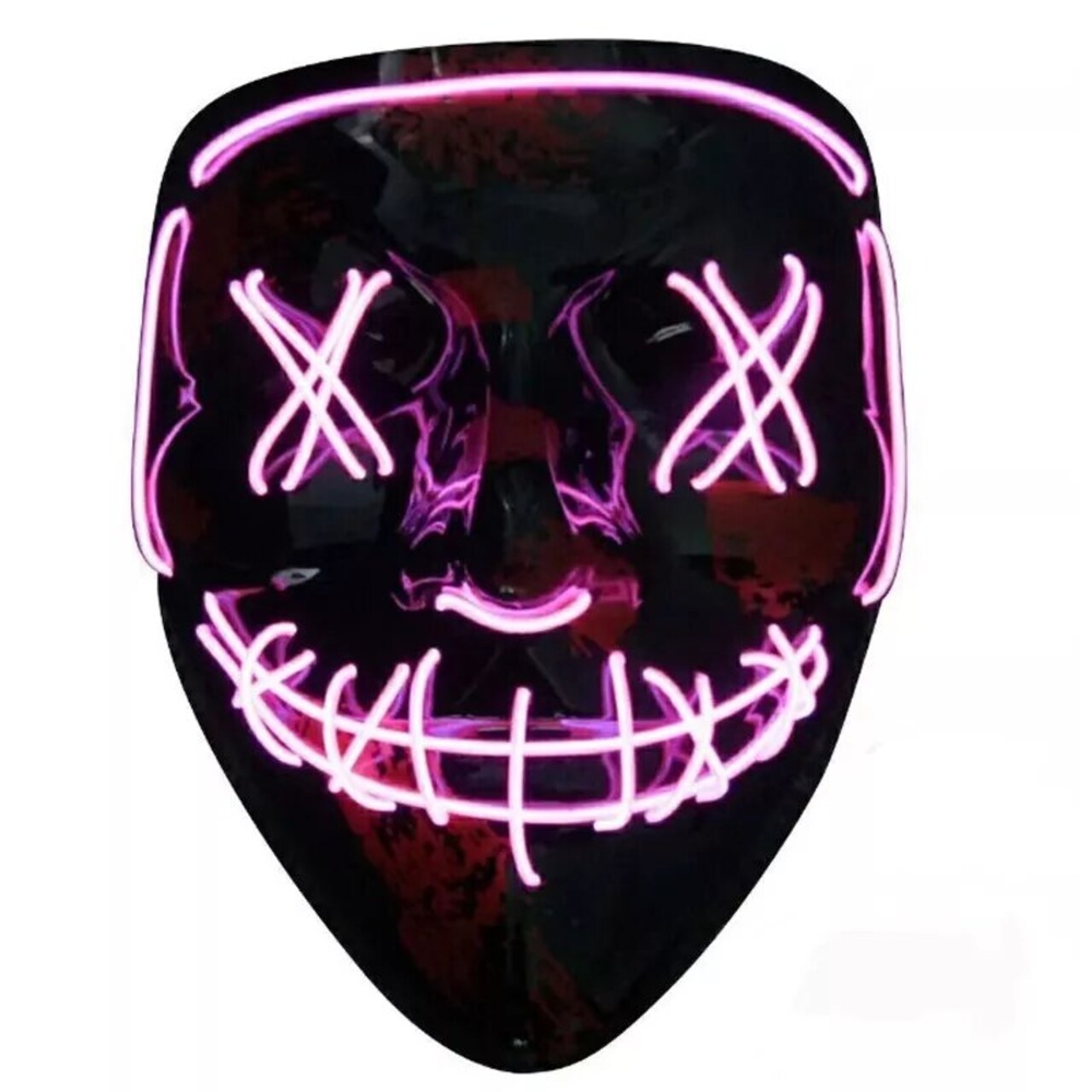 Kitcheniva Halloween Purge Rave Party Light Up Stitches Scary LED Mask